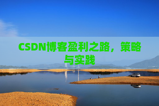 CSDN博客盈利之路，策略与实践